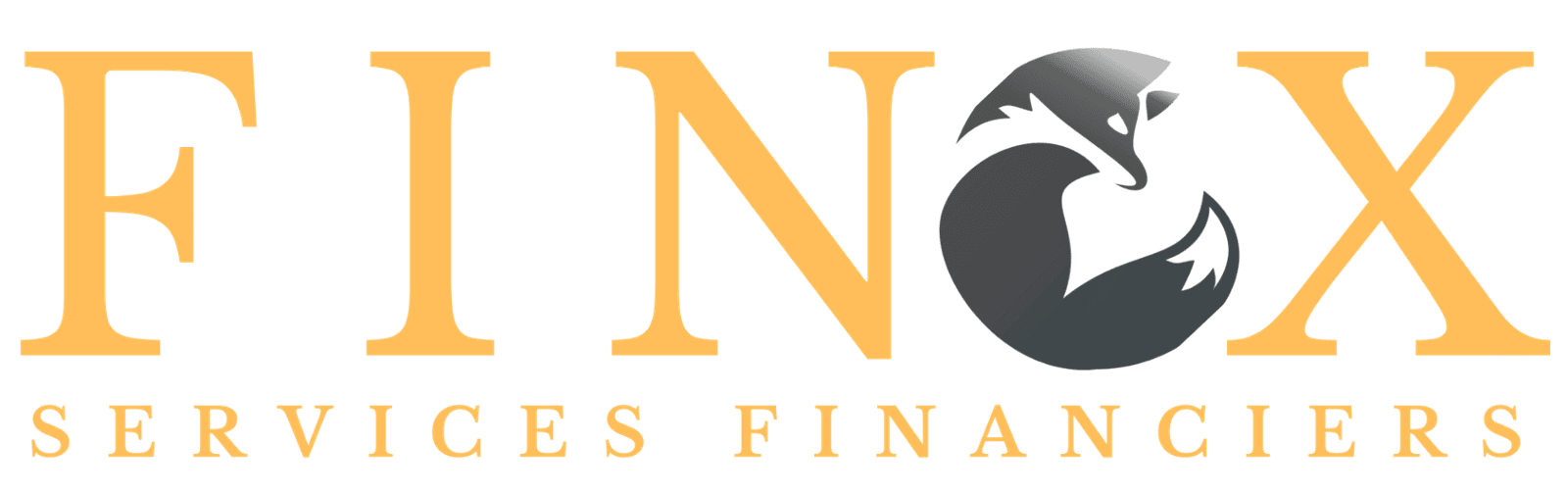 Logo Finox Services Financers Renard gris